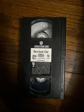 New Jack City VHS tape (1991) Wesley Snipes Ice-T Movie